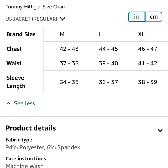 Tommy Hilfiger  ightweight jacket - Picture 10 of 11